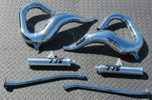 CHROME Toomey Racing T5 Pipes